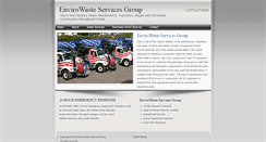 Desktop Screenshot of envirowasteservicesgroup.com